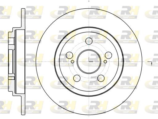 Stabdžių diskas ROADHOUSE 61328.00