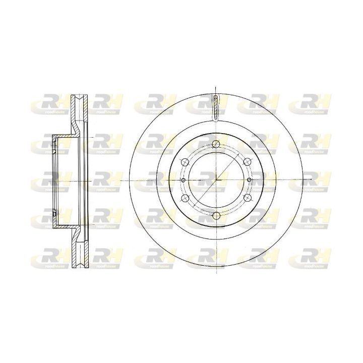 Stabdžių diskas ROADHOUSE 61331.10