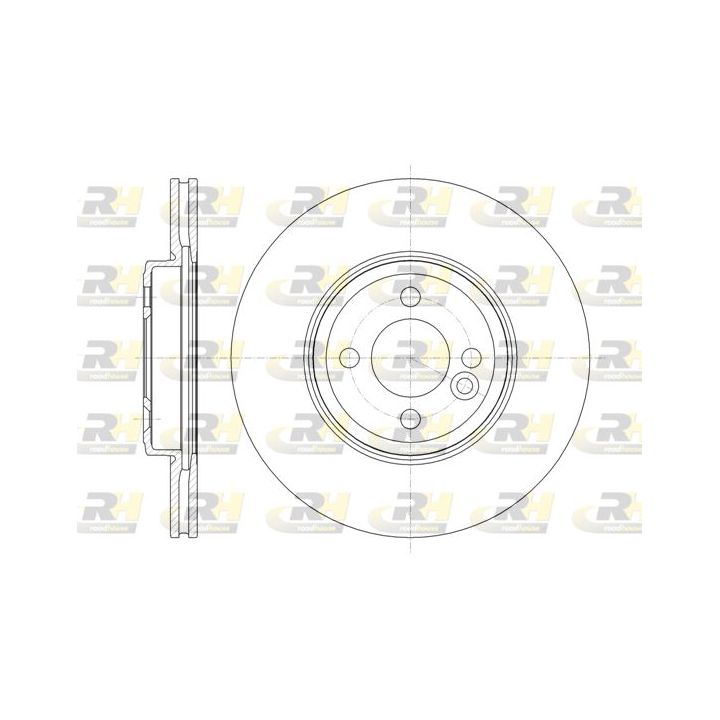 Stabdžių diskas ROADHOUSE 61334.10