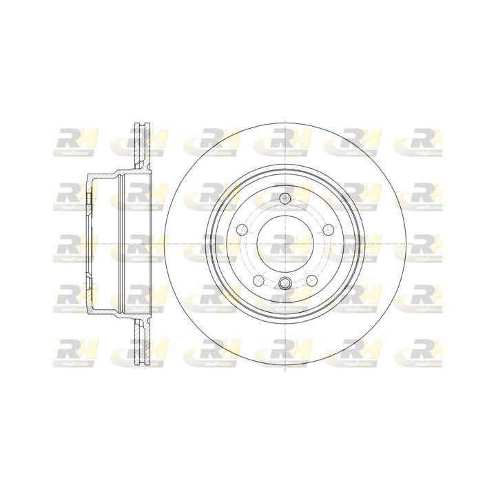 Stabdžių diskas ROADHOUSE 61336.10