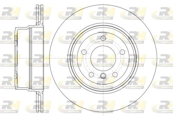 Stabdžių diskas ROADHOUSE 61336.10