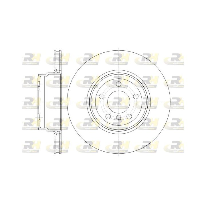 Stabdžių diskas ROADHOUSE 61337.10