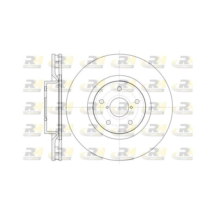 Stabdžių diskas ROADHOUSE 61342.10