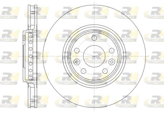 Stabdžių diskas ROADHOUSE 61345.10