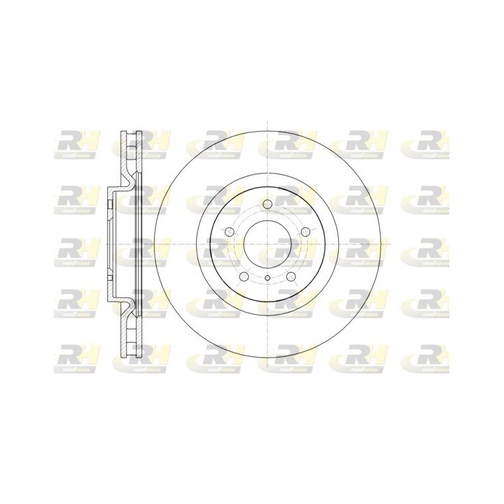 Stabdžių diskas ROADHOUSE 61347.10