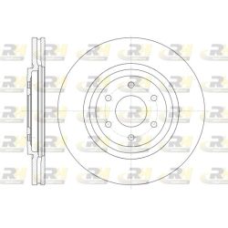 Stabdžių diskas ROADHOUSE 61348.10