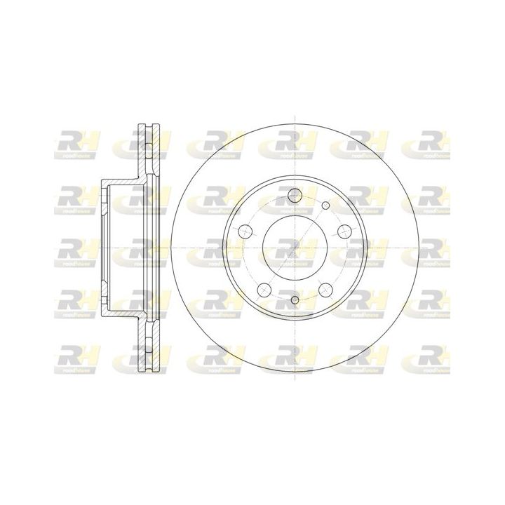 Stabdžių diskas ROADHOUSE 61351.10