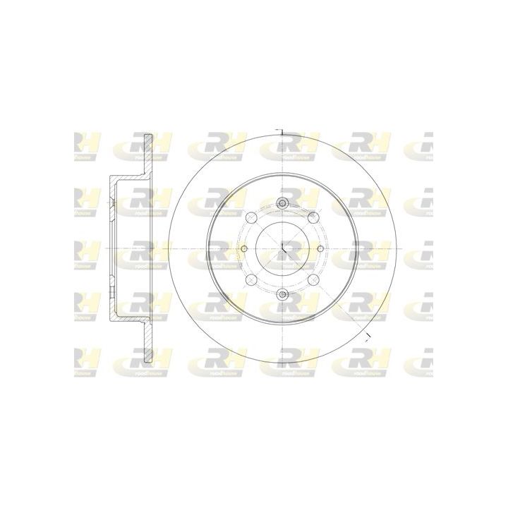 Stabdžių diskas ROADHOUSE 61352.00