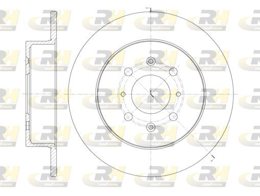Stabdžių diskas ROADHOUSE 61352.00