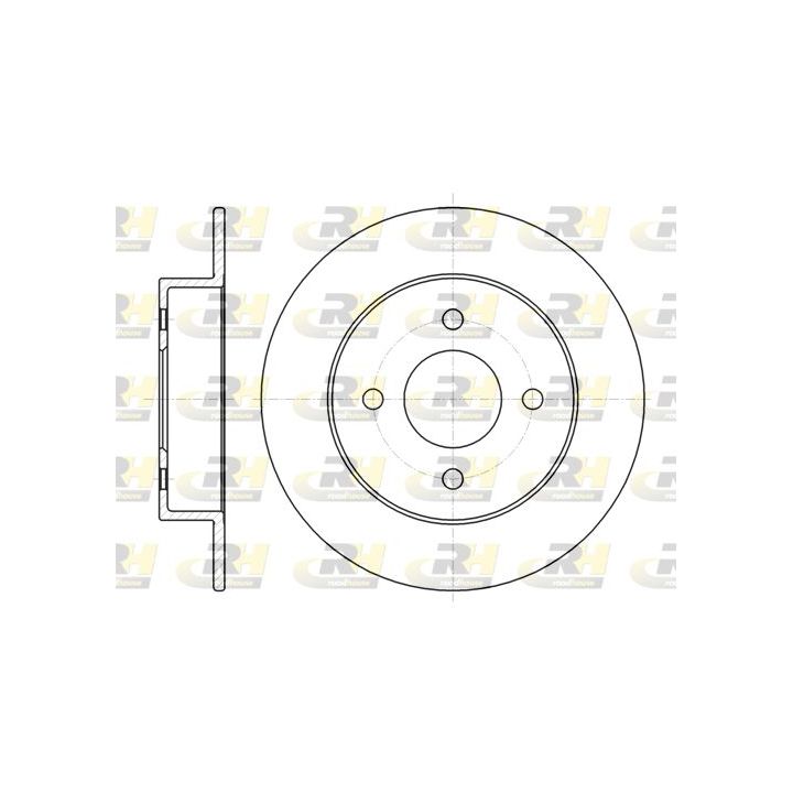 Stabdžių diskas ROADHOUSE 61353.00