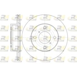 Stabdžių diskas ROADHOUSE 61353.10
