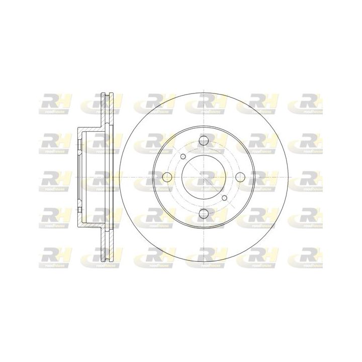 Stabdžių diskas ROADHOUSE 61353.10