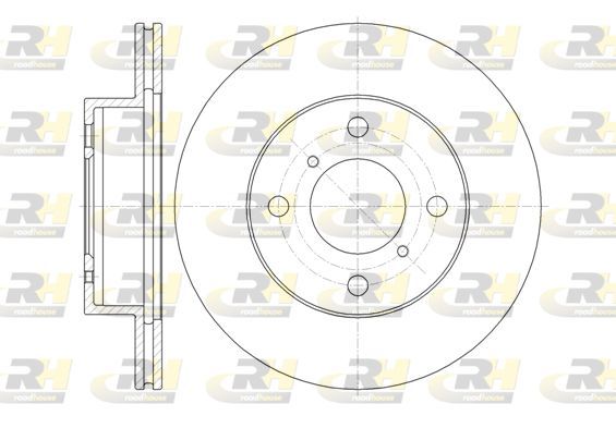 Stabdžių diskas ROADHOUSE 61353.10