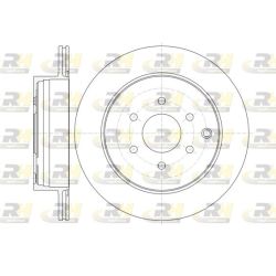 Stabdžių diskas ROADHOUSE 61354.10