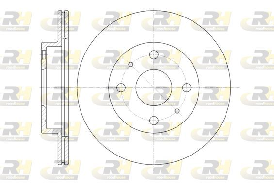 Stabdžių diskas ROADHOUSE 61355.10