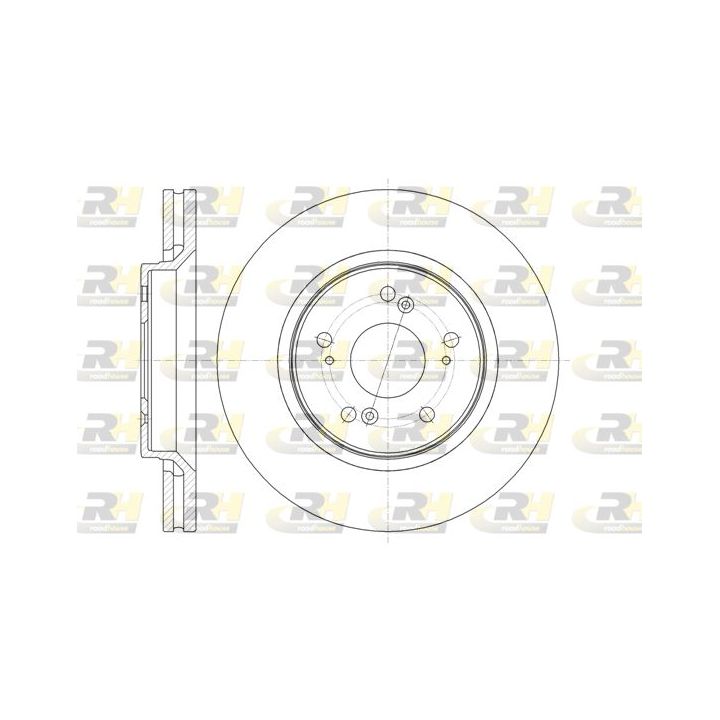 Stabdžių diskas ROADHOUSE 61358.10