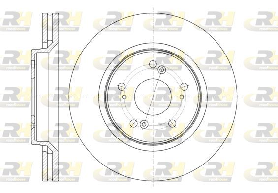 Stabdžių diskas ROADHOUSE 61358.10