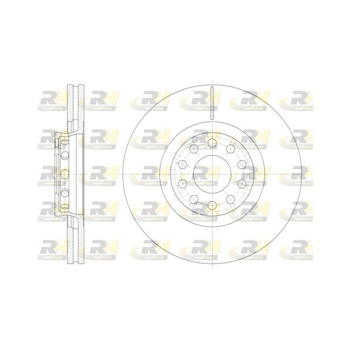 Stabdžių diskas ROADHOUSE 61362.10