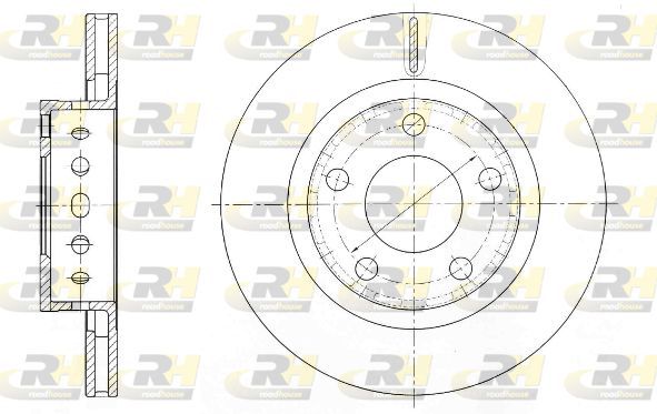 Stabdžių diskas ROADHOUSE 61363.10