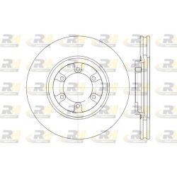 Stabdžių diskas ROADHOUSE 61366.10