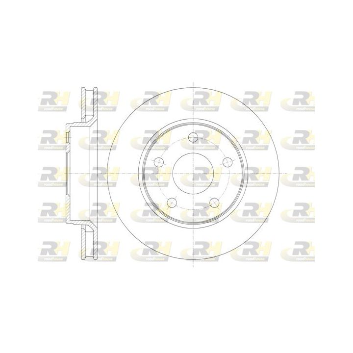 Stabdžių diskas ROADHOUSE 61367.10