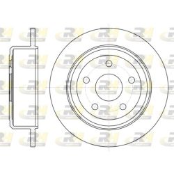 Stabdžių diskas ROADHOUSE 61368.00
