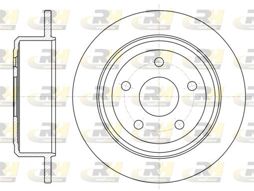 Stabdžių diskas ROADHOUSE 61368.00