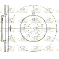 Stabdžių diskas ROADHOUSE 61369.10