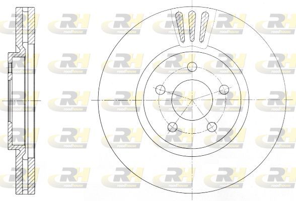 Stabdžių diskas ROADHOUSE 61370.10