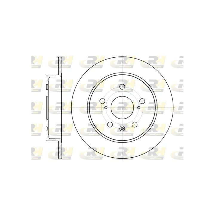 Stabdžių diskas ROADHOUSE 61372.00