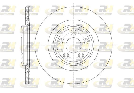 Stabdžių diskas ROADHOUSE 61375.10