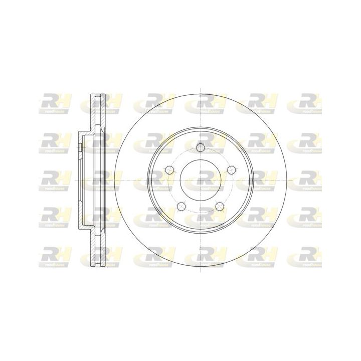 Stabdžių diskas ROADHOUSE 61376.10