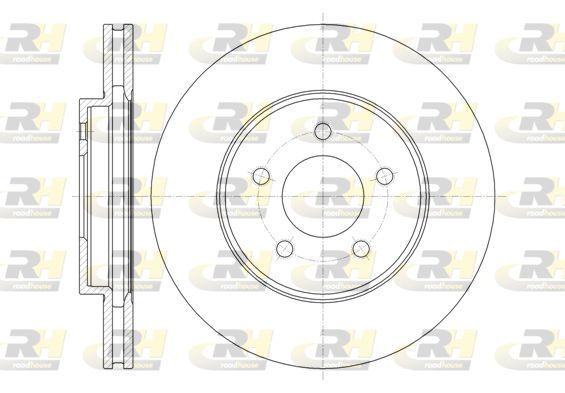 Stabdžių diskas ROADHOUSE 61376.10