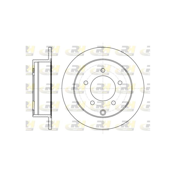 Stabdžių diskas ROADHOUSE 61377.00