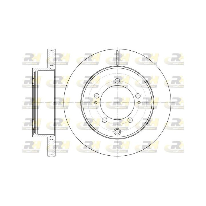 Stabdžių diskas ROADHOUSE 61378.10