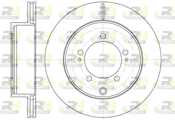 Stabdžių diskas ROADHOUSE 61378.10