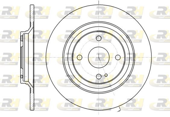 Stabdžių diskas ROADHOUSE 61379.00