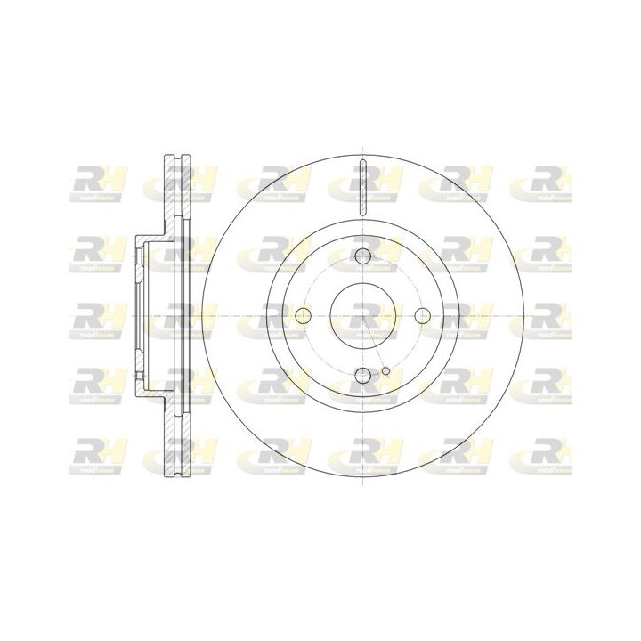 Stabdžių diskas ROADHOUSE 61380.10
