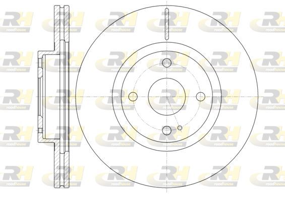 Stabdžių diskas ROADHOUSE 61380.10