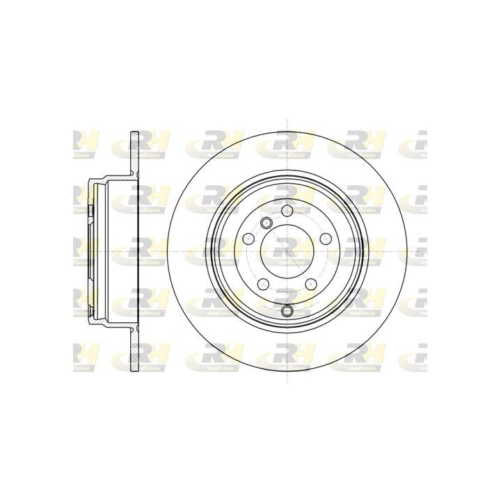 Stabdžių diskas ROADHOUSE 61381.00