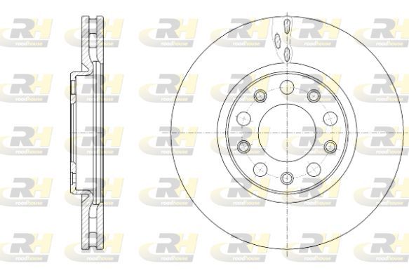 Stabdžių diskas ROADHOUSE 61389.10