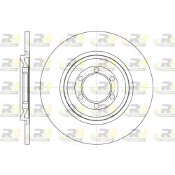 Stabdžių diskas ROADHOUSE 6139.00