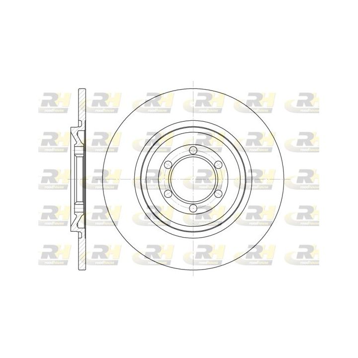 Stabdžių diskas ROADHOUSE 6139.00