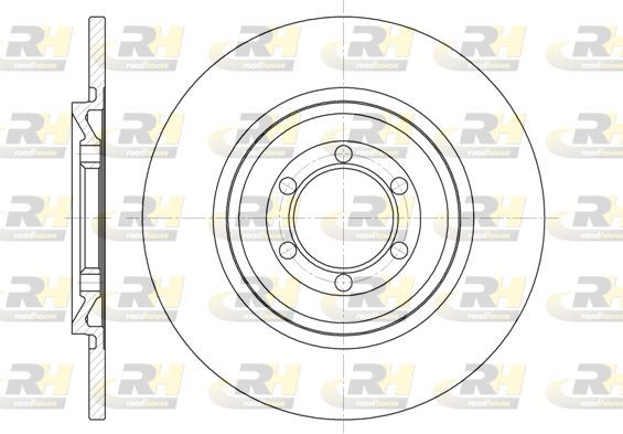 Stabdžių diskas ROADHOUSE 6139.00