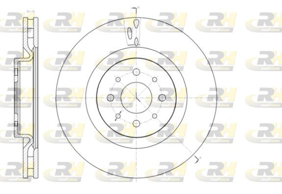 Stabdžių diskas ROADHOUSE 61391.10