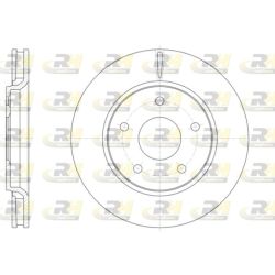 Stabdžių diskas ROADHOUSE 61393.10