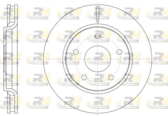 Stabdžių diskas ROADHOUSE 61393.10