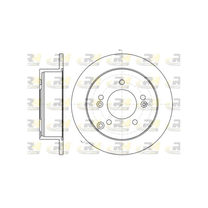 Stabdžių diskas ROADHOUSE 61399.00