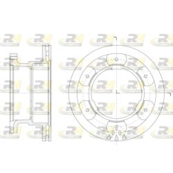 Stabdžių diskas ROADHOUSE 61400.10