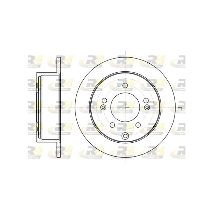 Stabdžių diskas ROADHOUSE 61401.00